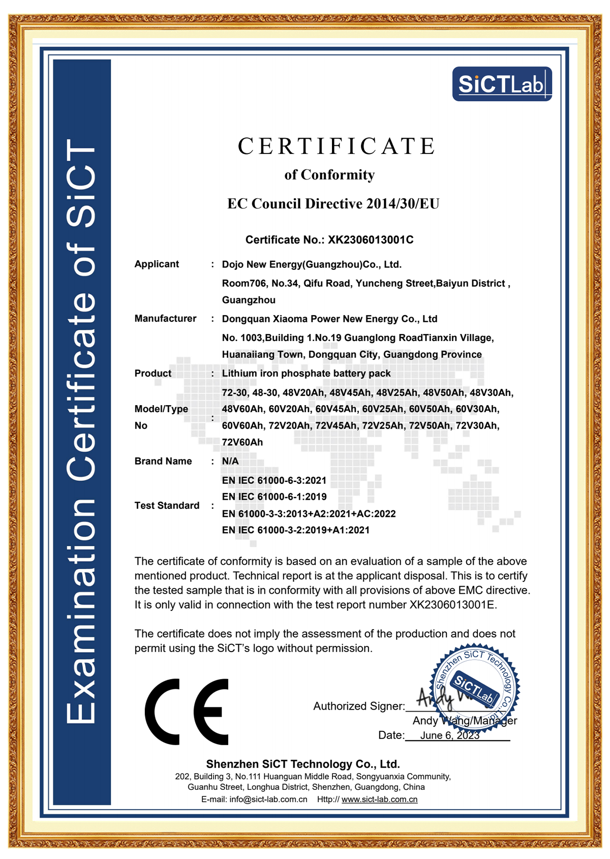 CE Certification